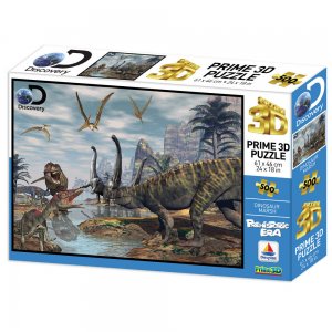 3DΠαζλ Discovery – Dinosaur Marsh (500 κομμάτια)