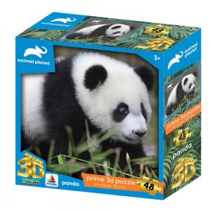 3DΠαζλ Animal Planet – Panda (48 κομμάτια)