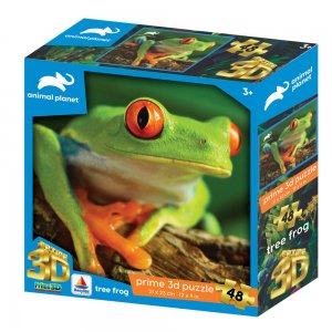 3DΠαζλ Animal Planet – Tree Frog (48 κομμάτια)