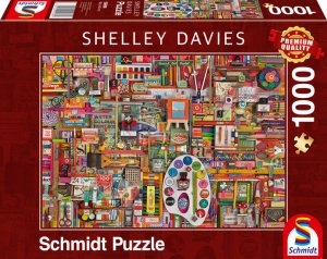 Shelley Davies – Βίντατζ υλικά ζωγραφικής (1000 κομμάτια)