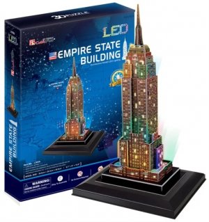 3D Puzzle Empire State Building (LED)