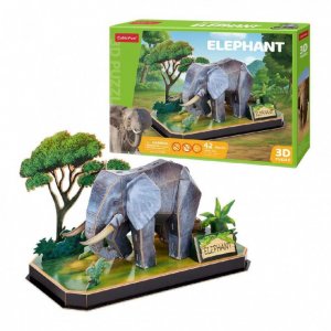 3D Puzzle Elephant