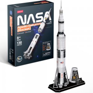 3D Puzzle: Apollo Saturn V Rocket