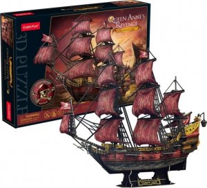 3D Puzzle Queen Anne’s Revenge (Anniversary RED Edition）